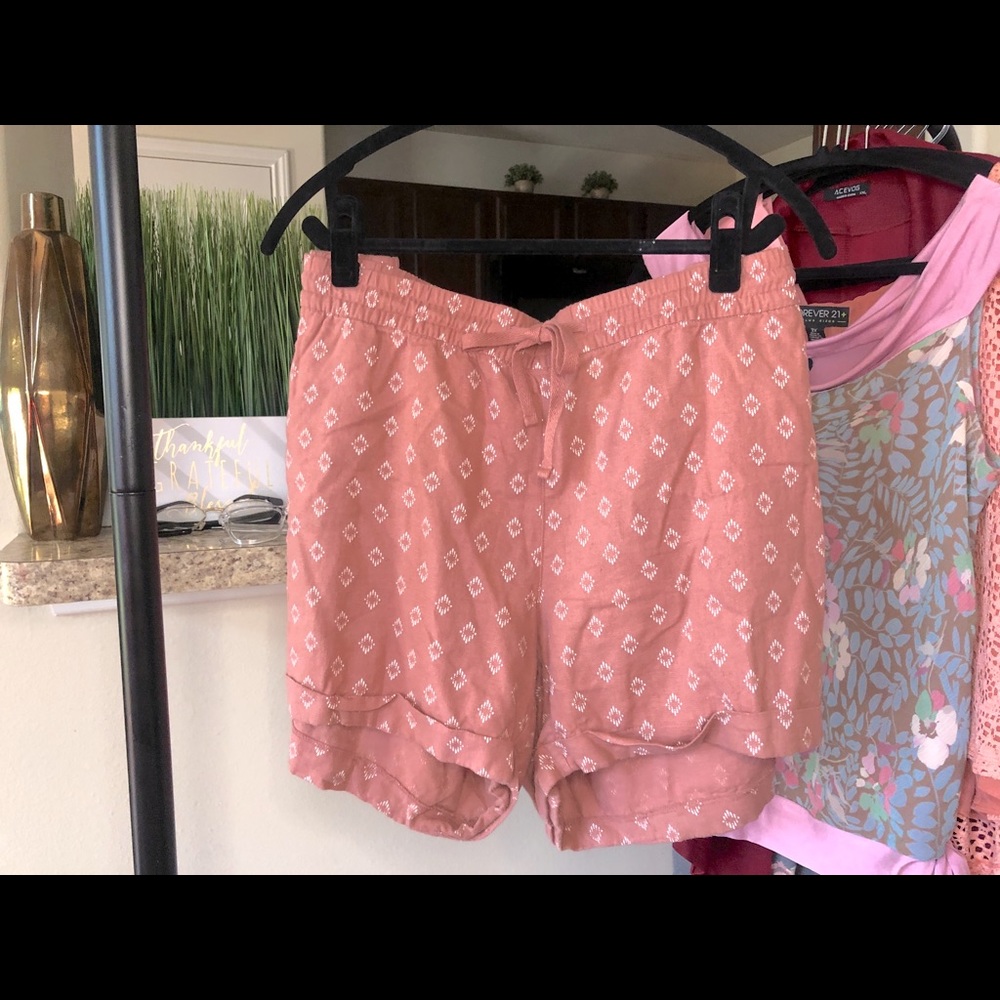 Old Navy Linen/Rayon Short; Sz 2x
